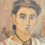 Ćwiczenia z technik malarstwa enkaustycznego. Praca studencka