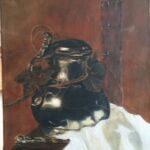 Ćwiczenia z techniki malarstwa olejnego. Praca studencka