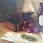 Ćwiczenia z techniki malarstwa olejnego. Praca studencka