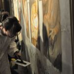 Ćwiczenia z technik malarstwa ściennego