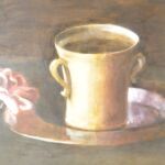 Ćwiczenia z techniki malarstwa olejnego. Praca studencka