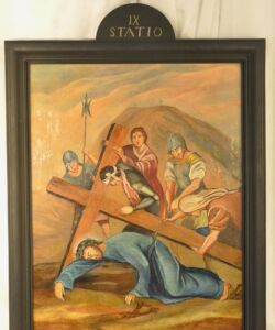 Rekonstrukcja brakującej stacji drogi krzyżowej dla kościoła pw. Św. Maksymiliana Marii Kolbego w Pszczynie.