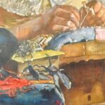 Ćwiczenia z techniki malarstwa olejnego. Praca studencka