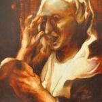 Ćwiczenia z techniki malarstwa olejnego. Praca studencka