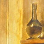 Ćwiczenia z techniki malarstwa olejnego. Praca studencka