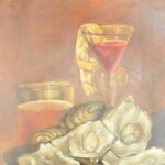 Ćwiczenia z techniki malarstwa olejnego. Praca studencka