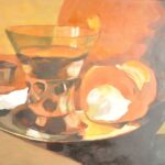 Ćwiczenia z techniki malarstwa olejnego. Praca studencka