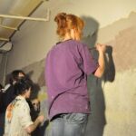 Ćwiczenia z technik malarstwa ściennego