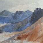 Ćwiczenia z technik malarstwa enkaustycznego. Praca studencka