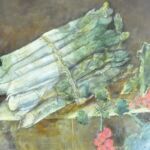 Ćwiczenia z malarstwa olejnego na płótnie. Praca studencka