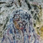 Ćwiczenia z technik nietypowych. Malarstwo na jucie z wykorzystaniem wartości światła