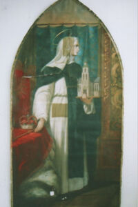 Lico obrazu. Stan podczas usuwania warstwy pociemniałego werniksu