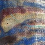 Ćwiczenia z technik nietypowych. Malarstwo na jucie z wykorzystaniem wartości światła