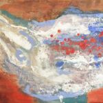 Ćwiczenia z technik nietypowych. Malarstwo z wykorzystaniem wartości tkaniny. Praca studencka