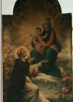 Lico obrazu. Stan przed konserwacją