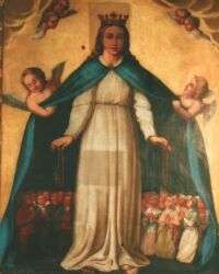 Lico obrazu. Stan podczas usuwania pociemniałego werniksu