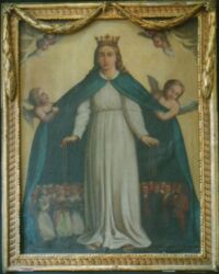 Lico obrazu. Stan przed konserwacją